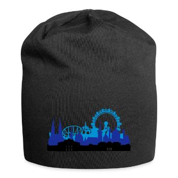 Vienne Skyline - Bonnet en jersey - noir - Devant