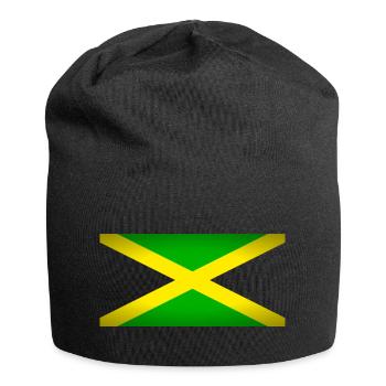 Jamaica (on black) - Jersey Beanie - black - Front