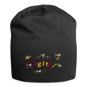 Agilité totale - Bonnet en jersey - noir - Devant