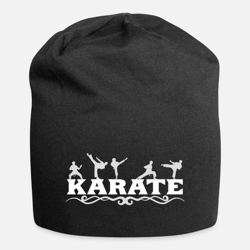 karate - Jersey Beanie - black