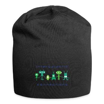 Aliens Friends - Jersey Beanie - black - Front