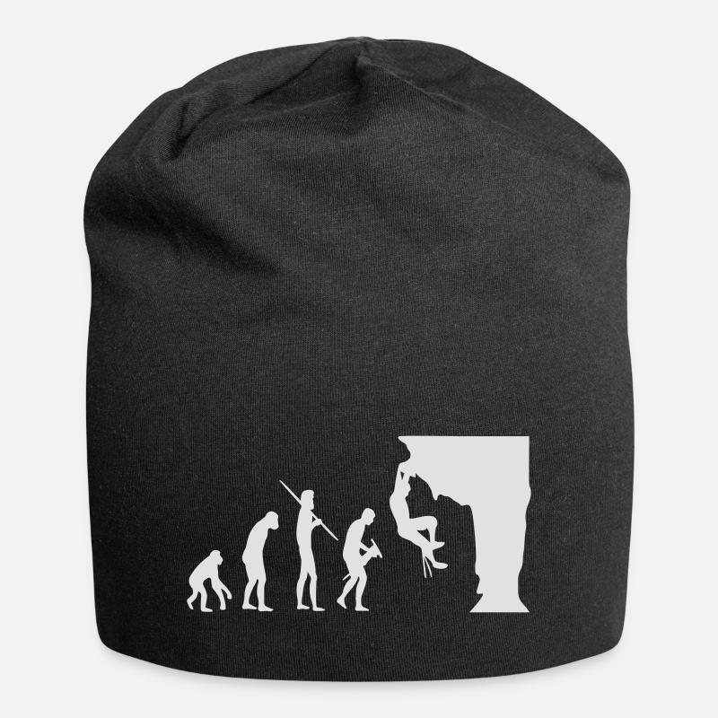 Climbing Evolution - Jersey-Beanie - Schwarz