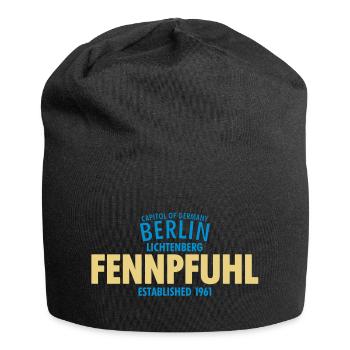 Capitol Of Germany Berlin - Fennpfuhl - Jersey-Beanie - Schwarz - Vorne