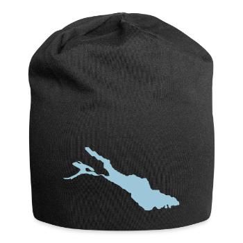 (bodensee) - Jersey-Beanie - Schwarz - Vorne