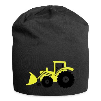 Tractor front loader Bulldog wheel loader with - Jersey Beanie - black - Front