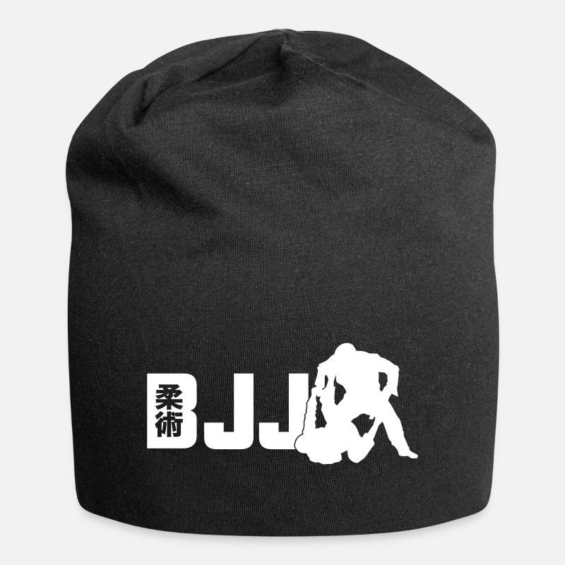 Brazilian Jiu-Jitsu - Jersey-Beanie - Schwarz