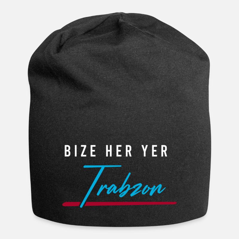 Bize her yer Trabzon - Jersey-Beanie - Schwarz