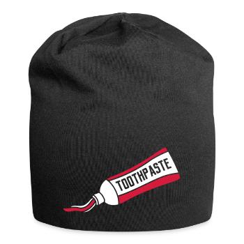 ohne kontur tube zahncreme clipart version kontur - Jersey-Beanie - Schwarz - Vorne