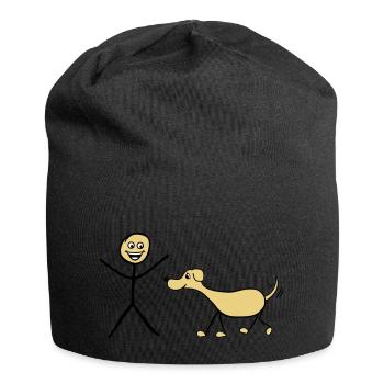 Me and Dog - Bonnet en jersey - noir - Devant