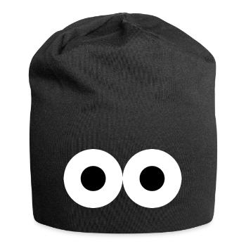 eyes - Jersey Beanie - black - Front