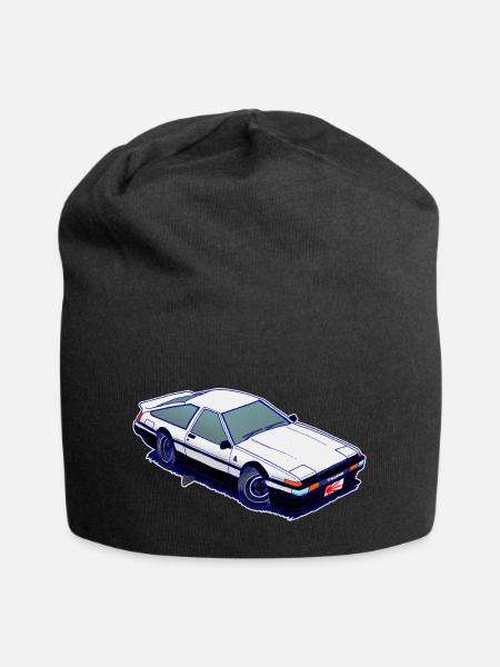 Die legendäre Initiale D nur das Auto - Jersey-Beanie - Schwarz