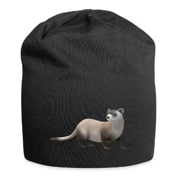 3D weasel - Jersey Beanie - black - Front