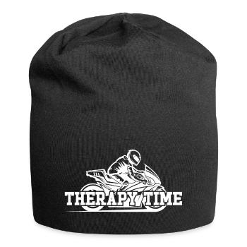 MOTORRAD THERAPIE BIKE BIKER - Jersey-Beanie - Schwarz - Vorne