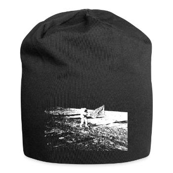 First Man - Jersey-Beanie - Schwarz - Vorne