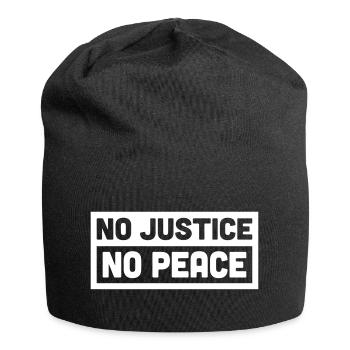 No justice no peace - Jersey Beanie - black - Front