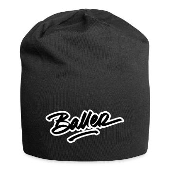 Baller Noir Graffiti Sportswear - Jersey-Beanie - Schwarz - Vorne