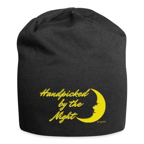 Handpicked design By The Night - Logo Yellow - Jersey Beanie