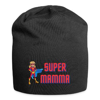 super maman - Bonnet en jersey - noir - Devant