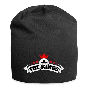 the kings pennant crown banner - Jersey Beanie - black - Front