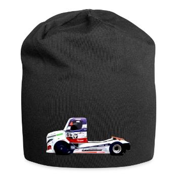 Rennwagen - Jersey-Beanie - Schwarz - Vorne