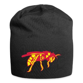 frelon guepe abeille - Bonnet en jersey - noir - Devant