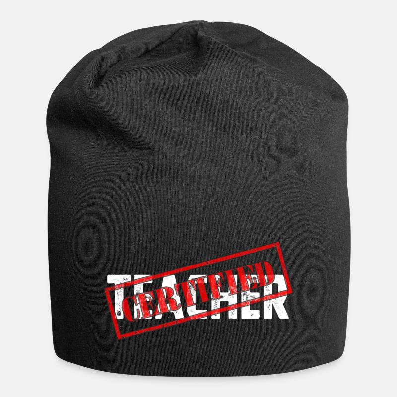 Teacher - Bonnet en jersey - noir