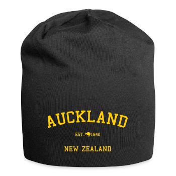 New Zealand - Auckland - Kiwi - Maori - Neuseeland - Jersey-Beanie - Schwarz - Vorne