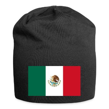 Mexico flag - Bonnet en jersey - noir - Devant