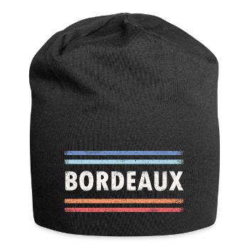 Bordeaux - Jersey Beanie - black - Front