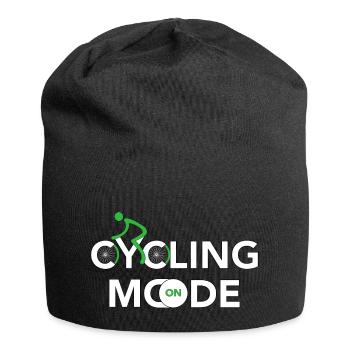 Cycling Mode On - Fahrrad - Jersey-Beanie - Schwarz - Vorne