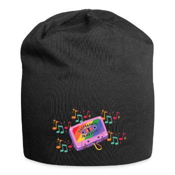Rainbow in my head - Bonnet en jersey - noir - Devant