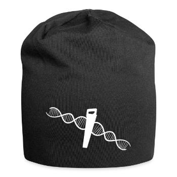 Schreiner Handwerker Tischler Hobel Schreinerei - Jersey-Beanie - Schwarz - Vorne
