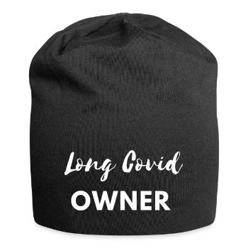 long covid owner Virus Lockdown Spreader Lustig - Jersey-Beanie - Schwarz - Vorne