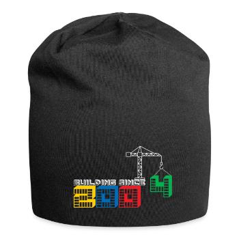 En cours de construction depuis 2004 - année de naissance 2004 (coloré / w) - Bonnet en jersey - noir - Devant