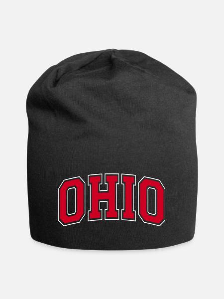 ohio - Jersey-Beanie - Schwarz