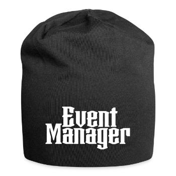black Shirt Event Manager - Jersey-Beanie - Schwarz - Vorne