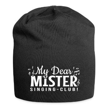 Mister Singing Club! - Denglish dit Denglish - Bonnet en jersey - noir - Devant