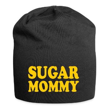 Sugar mommy - Jersey Beanie - black - Front
