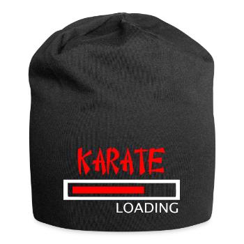 chargement de karaté - Bonnet en jersey - noir - Devant