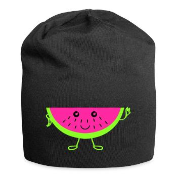 Melon - Bonnet en jersey - noir - Devant