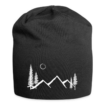 Go out and Explore - Jersey Beanie - black - Front