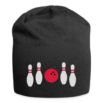 In between not hit bowling - Jersey Beanie - black - Front