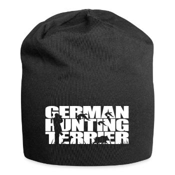 GERMAN HUNTING TERRIER Hunting Dogs Hunter Wilsigns - Jersey Beanie - black - Front