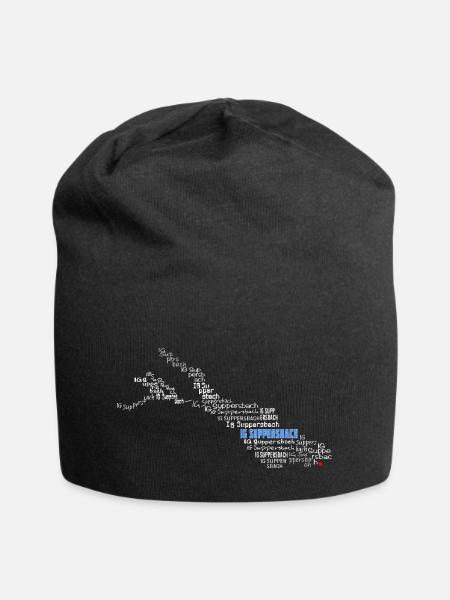 IGS ws bl - Jersey-Beanie - Schwarz