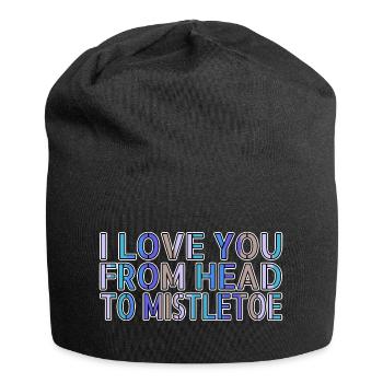 Bedroom Dino Bike Moon Christmas Vacation Joke - Jersey Beanie - black - Front