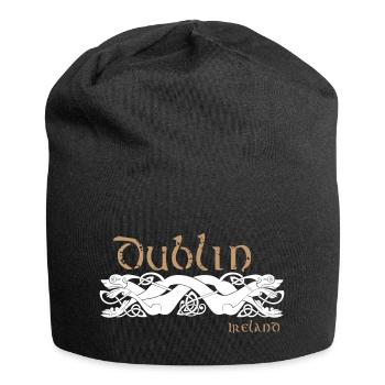 Dublin - Bonnet en jersey - noir - Devant