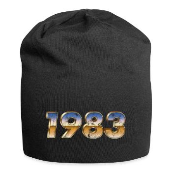 1983 40e anniversaire rétro - Bonnet en jersey - noir - Devant