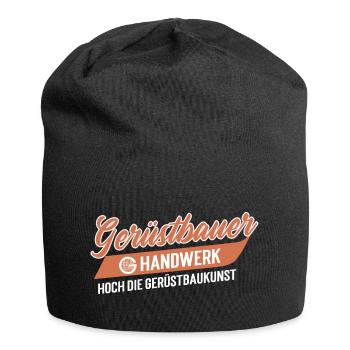 Gerüstbauer Handwerk - Jersey-Beanie - Schwarz - Vorne