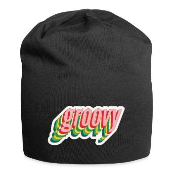 Groovy Groove Musik - Jersey-Beanie - Schwarz - Vorne