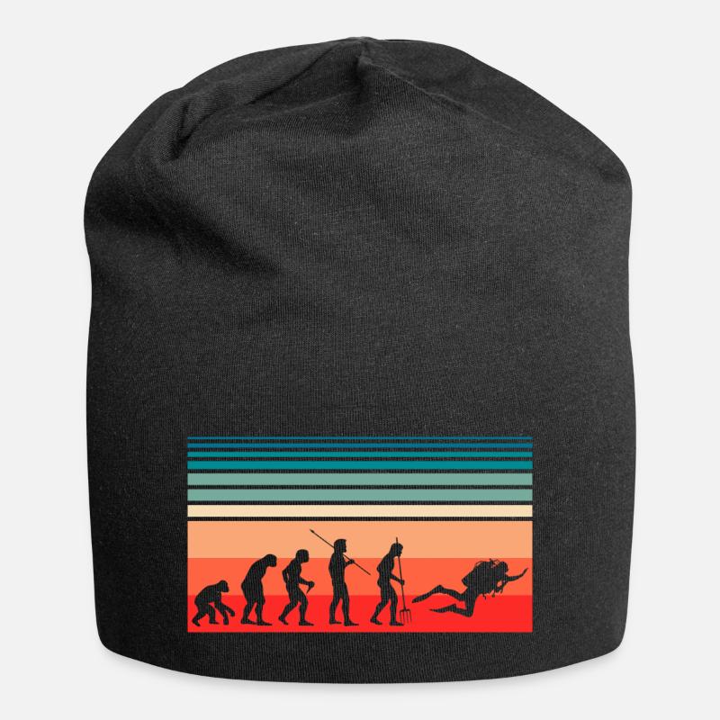 Evolution Diving - Jersey Beanie - black